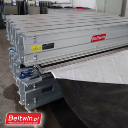 Belka poprzeczna ze stopu aluminium do wulkanizatora sekcyjnego z pasem gumowym SVP serii „E”