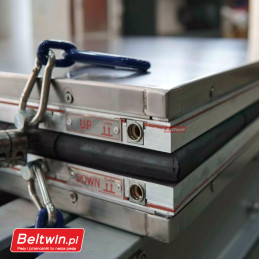 Płyta grzewcza z systemem chłodzenia wodnego do wulkanizatora taśmowego SVP